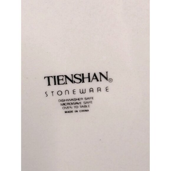 Tienshan Stoneware Cottage Floral 7 3/4 Inch Salad Plate Set of 4 - Picture 11 of 11